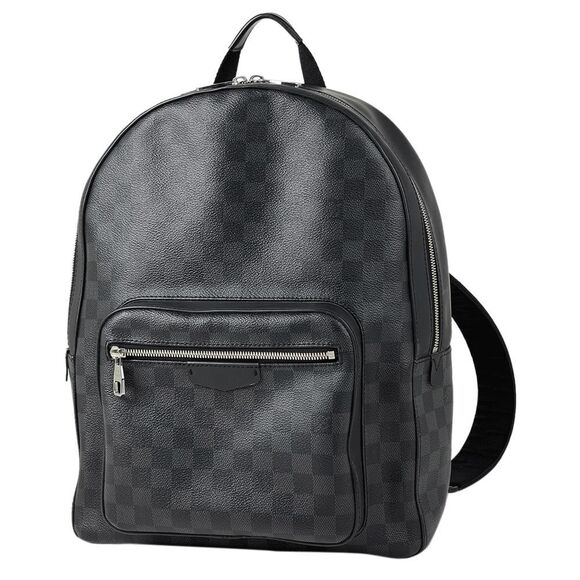 Louis Vuitton Josh Backpack Daypack Rucksack Damier Graphite Black - Picture 1 of 9